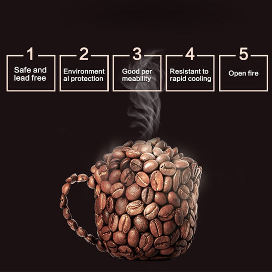 Double-Wall Borosilicate Glass Mug – Heat-Resistant Transparent Coffee & Tea Cup
