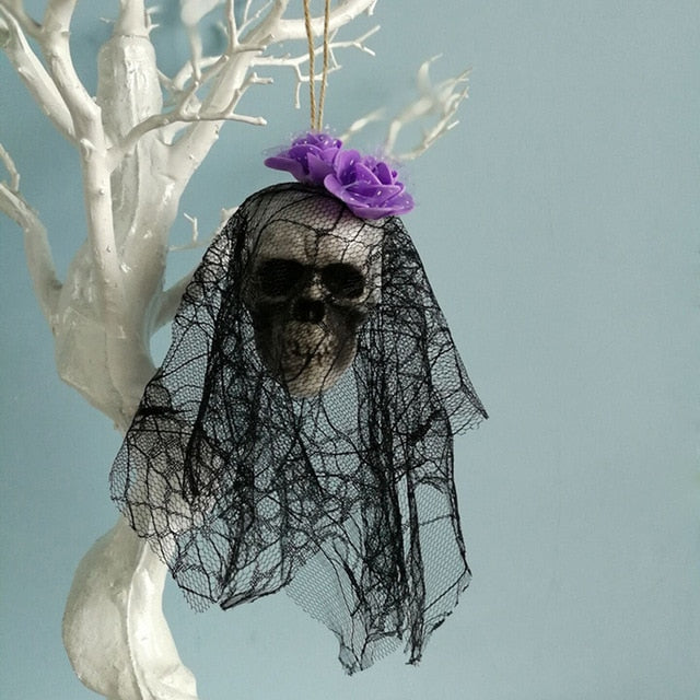 Halloween Hanging Skull Decoration, A–H Styles