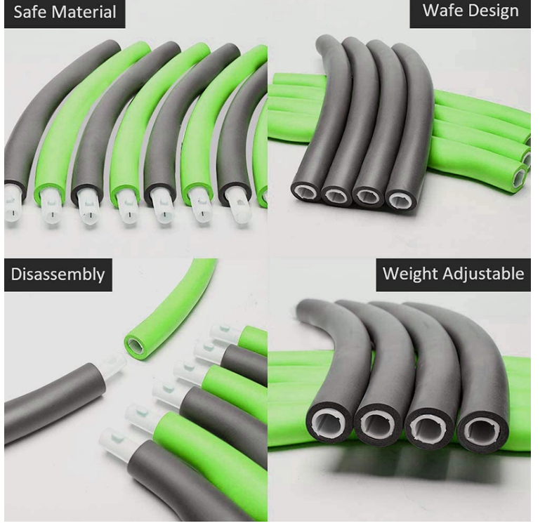 Weighted Sectional Hula Hoop for Kids & Adults