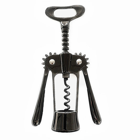 Premium Winged Corkscrew Wine Opener – Zinc Alloy Wing Lever Bottle Opener | Gift Box | Rose Gold, Chrome & White Nickel