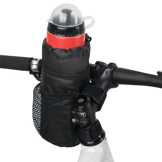 Nylon Bicycle Handlebar Water Bottle Bag, Small or Large