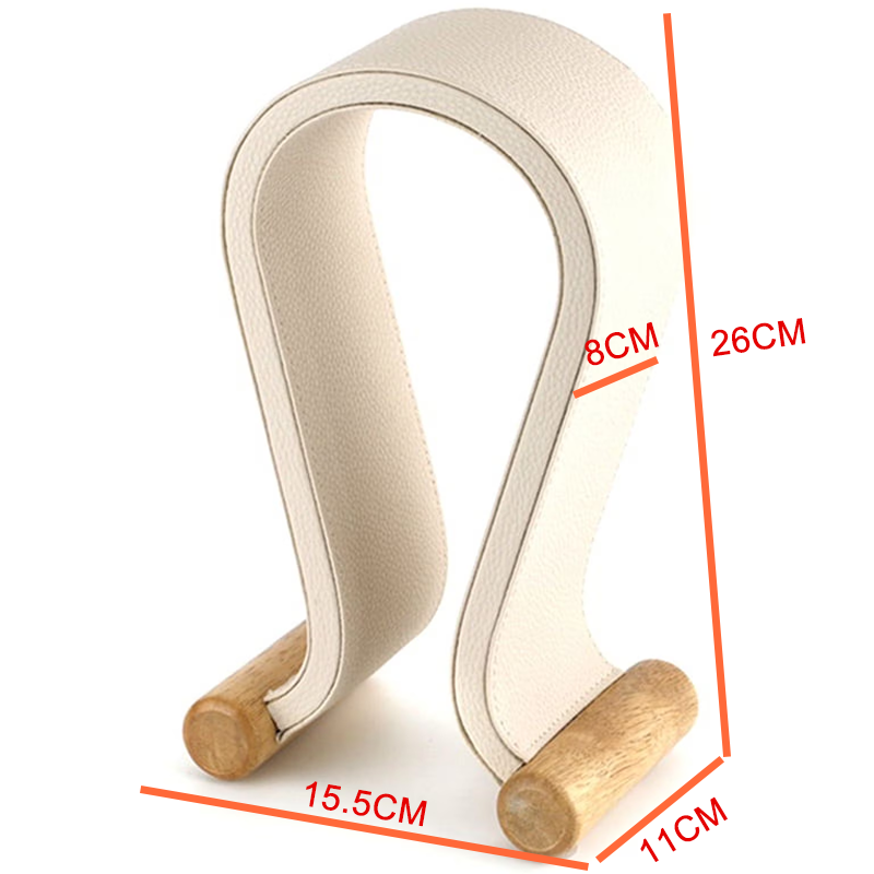 U-Shaped Aluminum Alloy Desktop Headphone Stand