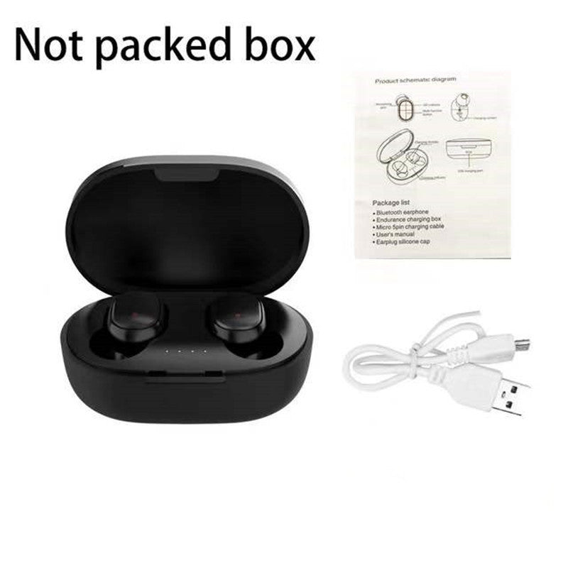 A6S Bluetooth 5.2 TWS Wireless Earbuds with Charging Case