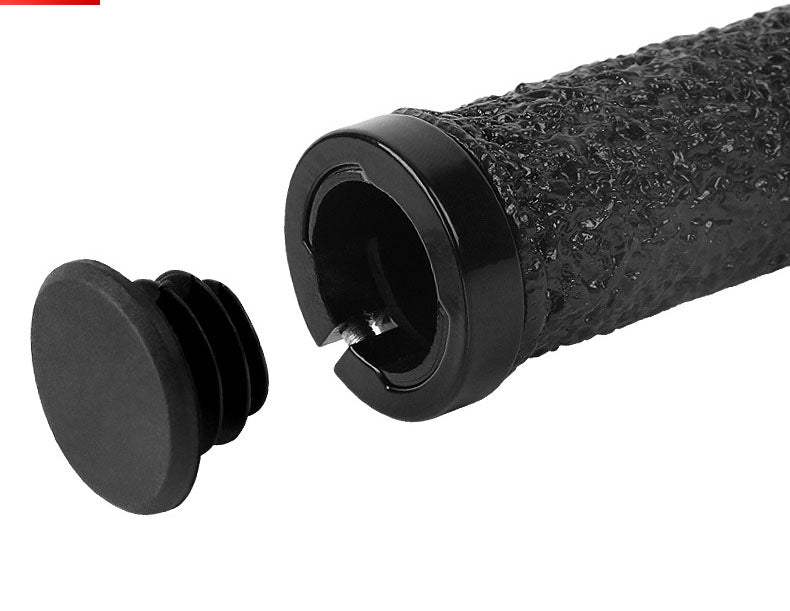 Locking Anti-Slip Bicycle Handlebar Grips, 22 mm, 13 cm