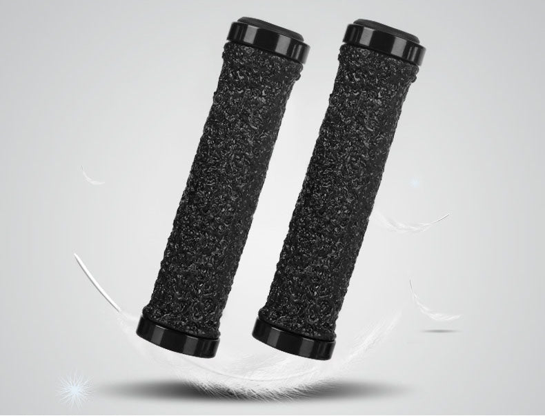 Locking Anti-Slip Bicycle Handlebar Grips, 22 mm, 13 cm