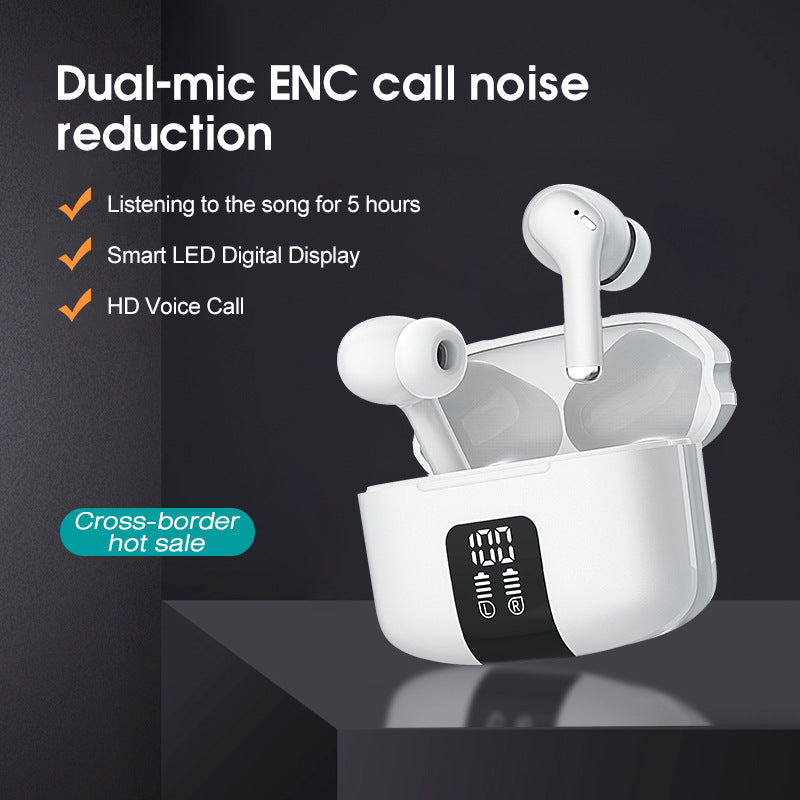 M48 Pro Wireless Bluetooth Headset – ENC Noise Reduction, IPX5 Waterproof