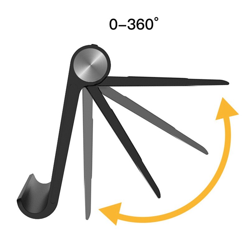 Folding Rotating Phone & Tablet Stand for Desk