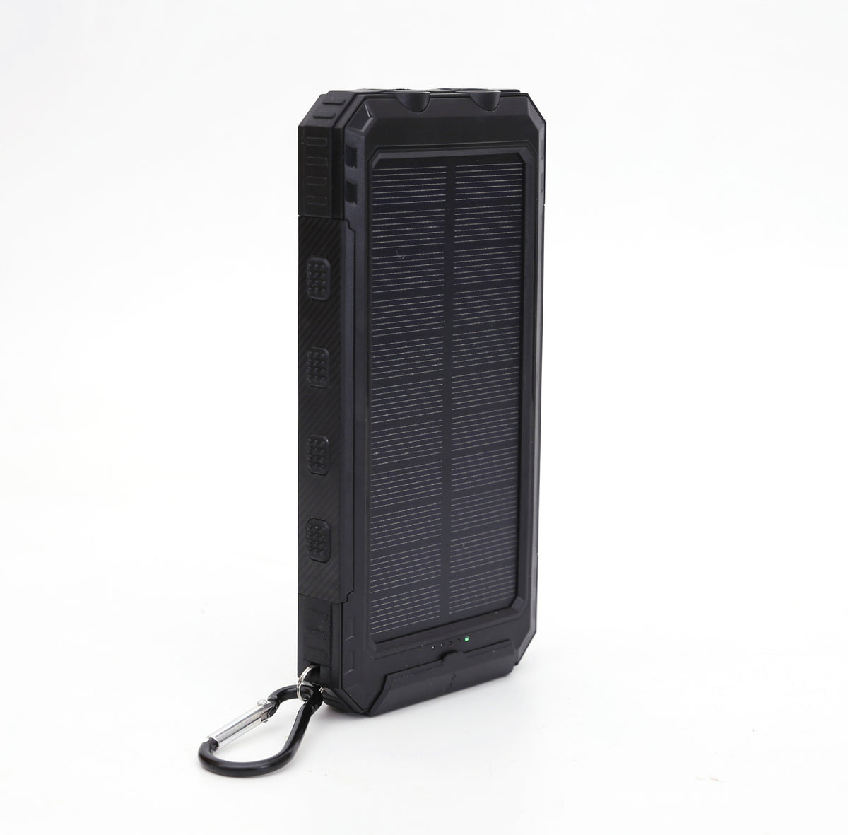 10,000mAh Solar Power Bank with Flashlights & Compass