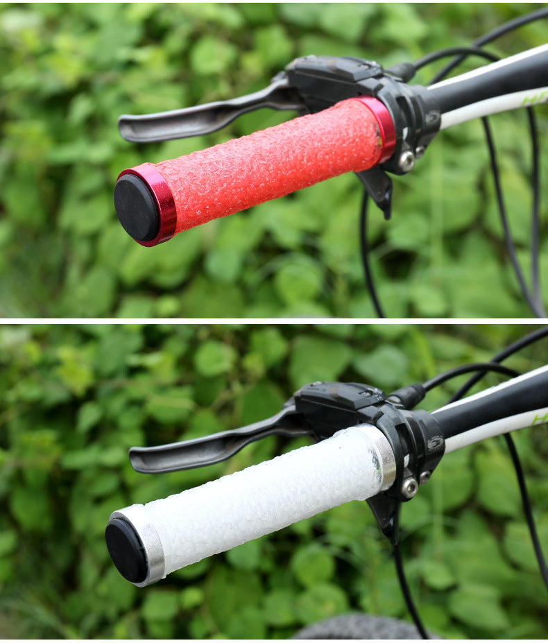 Locking Anti-Slip Bicycle Handlebar Grips, 22 mm, 13 cm