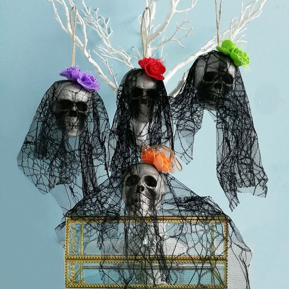 Halloween Hanging Skull Decoration, A–H Styles
