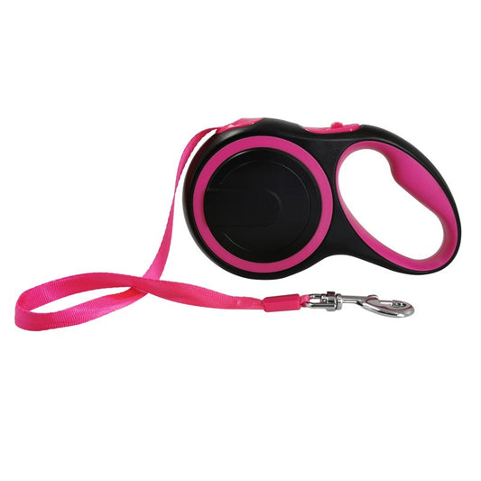 Heavy-Duty Retractable Dog Leash for Medium & Large Dogs – 5M or 8M, 50kg Rated, One-Button Brake | 4 Colors