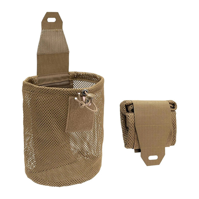 Foldable Nylon Mesh MOLLE Dump Pouch