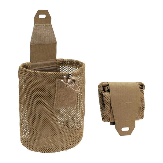 Foldable Nylon Mesh MOLLE Dump Pouch