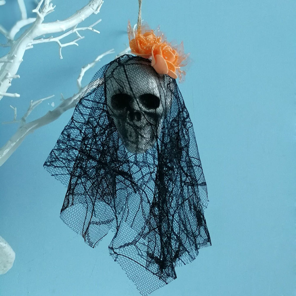 Halloween Hanging Skull Decoration, A–H Styles
