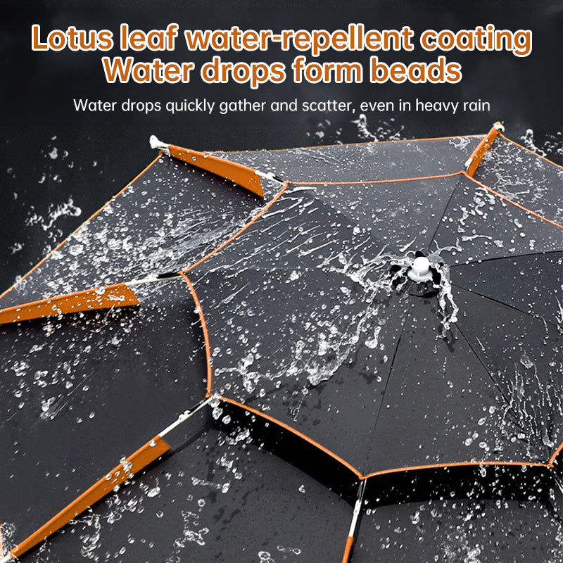 Extra-Large Fishing Umbrella with UV & Light-Rain Protection