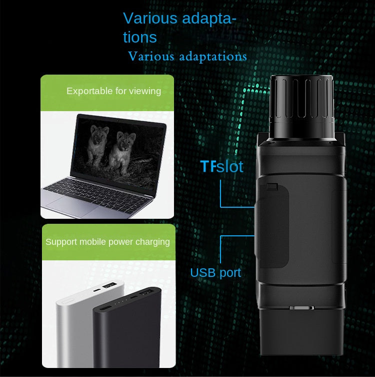 N016 Dual-Tube Night Vision Device, 6×–10× Magnification
