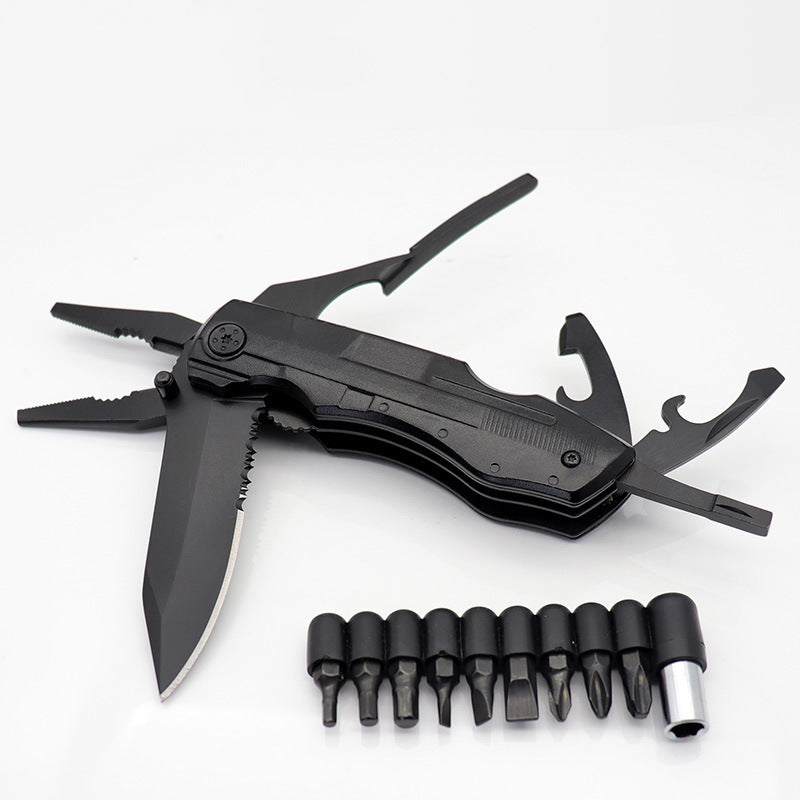 PL-91 Multi-Function Pliers with Knife and 9 Screwdriver Bits