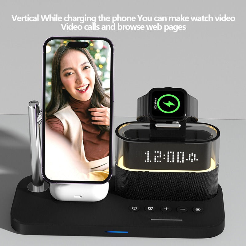 3-in-1 Magnetic Wireless Charger – 25W Fast Charging Station for iPhone, Apple Watch & AirPods