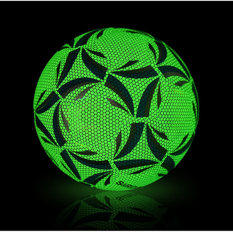 Reflective PU Soccer Ball for Match & Training