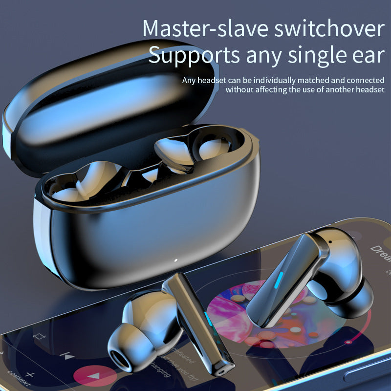 Wireless Earbuds with ANC + ENC Noise Cancelling – Bluetooth 5.3, Long Battery Life for Business
