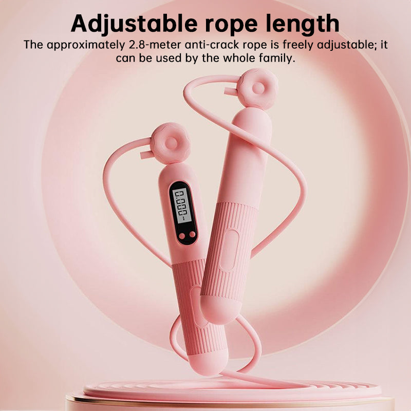 LCD Counting Jump Rope with Adjustable Cord