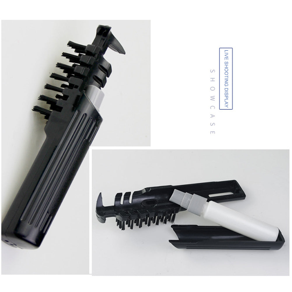 Golf Club Groove Cleaning Brush – Built-In Water Spray Cleaner