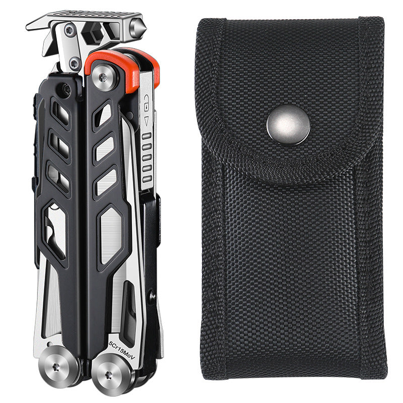 Compact Folding Multi-Tool with Pliers, Knife and Nail Puller