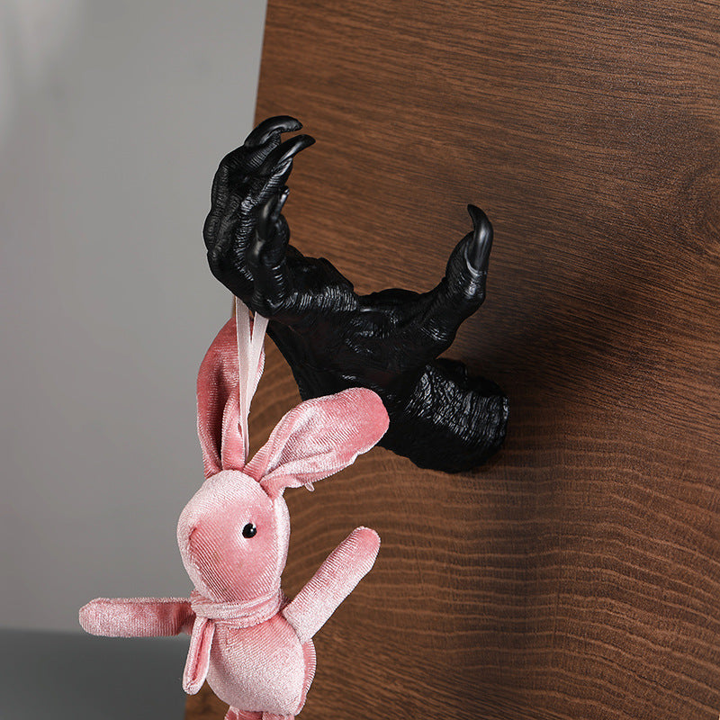 Halloween Resin Ghost Hand Decoration, Black or Gold