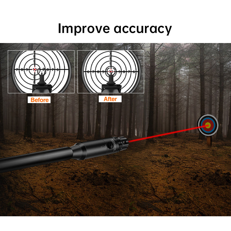 Universal Laser Collimator for .177, .22 & Up to 12GA