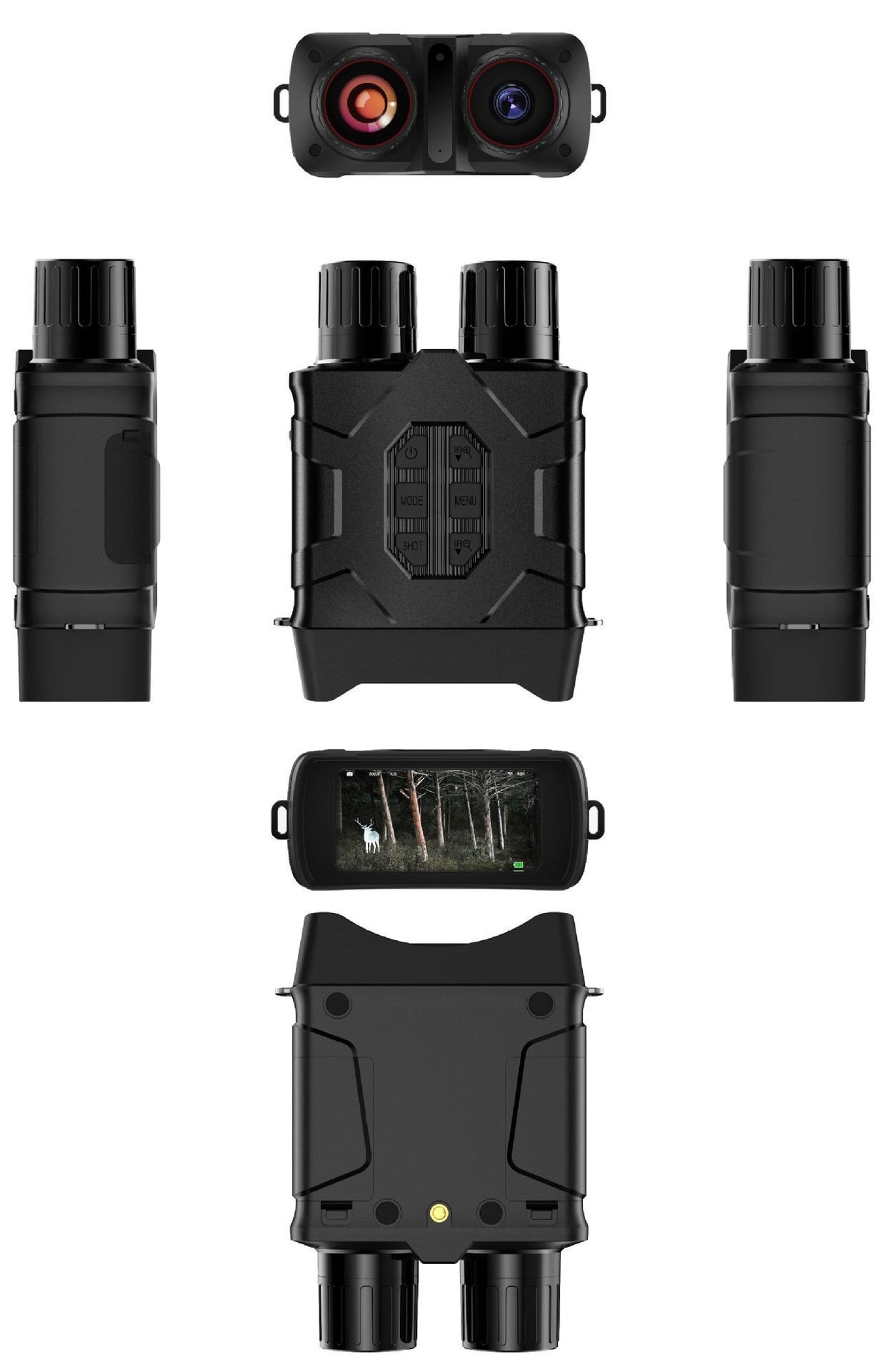 N016 Dual-Tube Night Vision Device, 6×–10× Magnification
