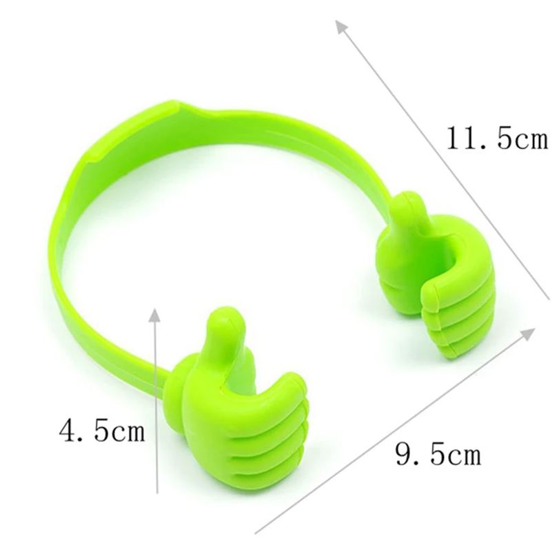 Portable Adjustable Thumb Phone Holder Stand for Smartphones