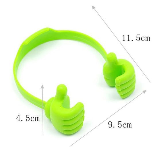 Portable Adjustable Thumb Phone Holder Stand for Smartphones
