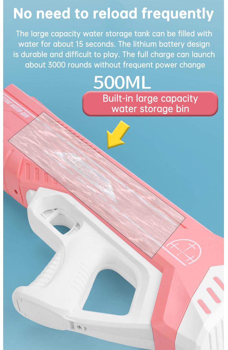 Electric Automatic Water Gun for Outdoor Water Play