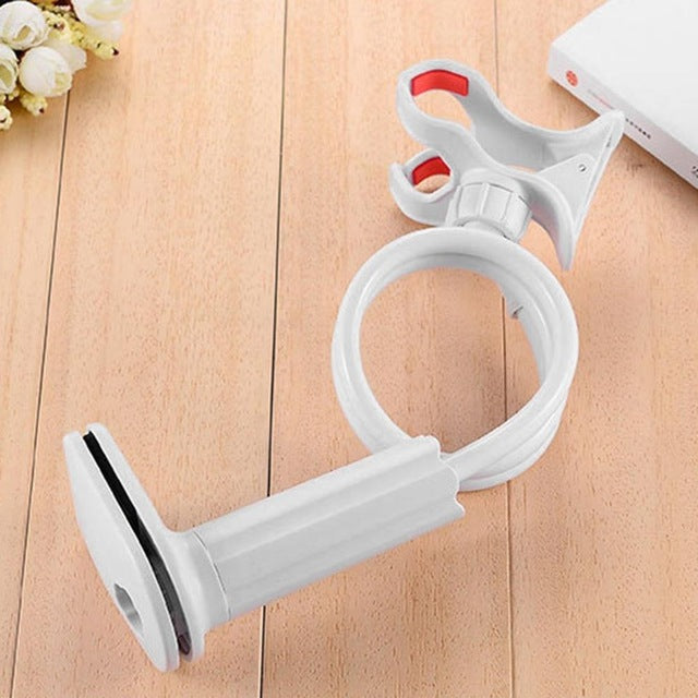 360° Flexible Long-Arm Phone Holder for Desk, Bed & Car