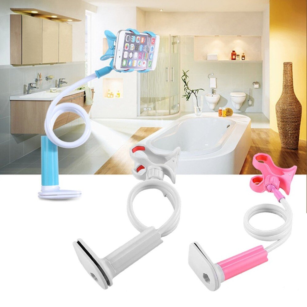 360° Flexible Long-Arm Phone Holder for Desk, Bed & Car