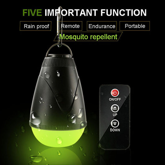 Rechargeable LED Camping Lantern with Remote and Hook