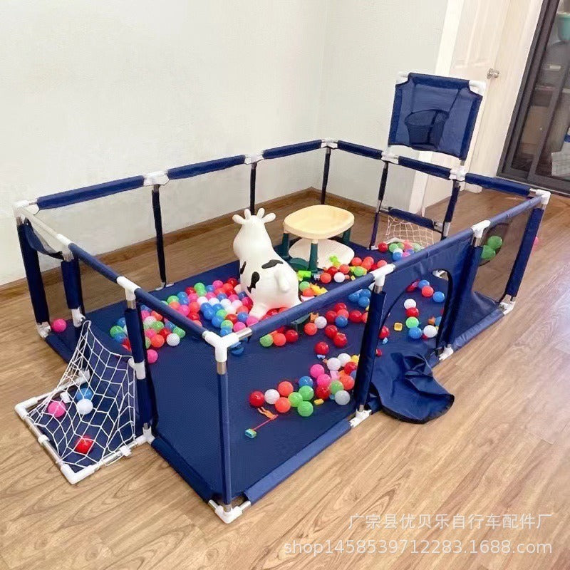 Children's Indoor Playpen and Ball Pit Fence with Mesh Panels