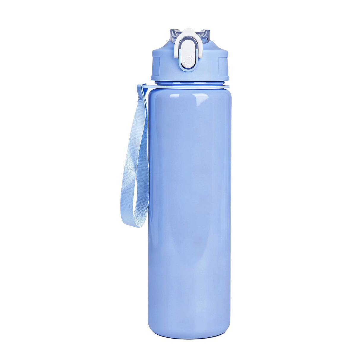 700ml Portable Straw Water Cup – Solid Color Plastic Tumbler for Outdoor & Everyday Use