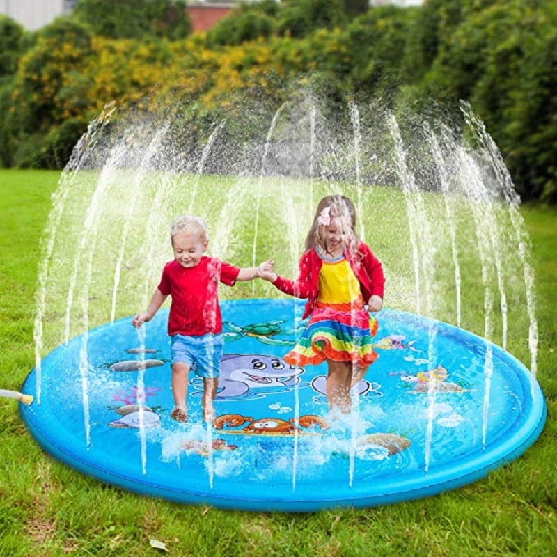 Kids’ PVC Sprinkler Splash Pad Water Mat