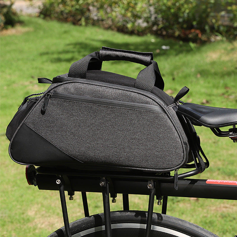 Expandable 840D Nylon Bicycle Rear-Rack Pannier Bag
