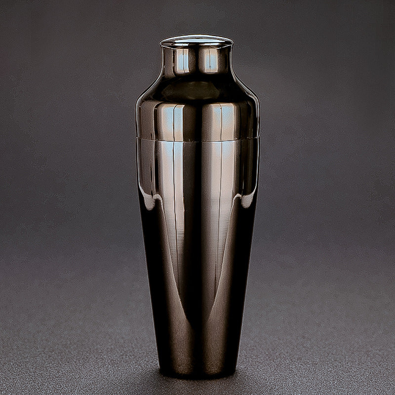 304 Stainless Steel French-Style Two-Piece Cocktail Shaker, 500ml