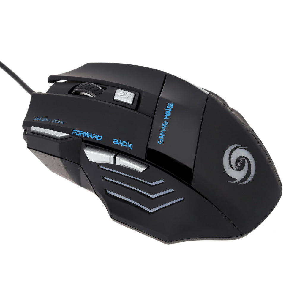 A868 7-Button Wired Gaming Mouse with Fire Key