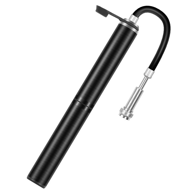 Mini Aluminum Alloy Bicycle Pump with 160 PSI and Dual Valve