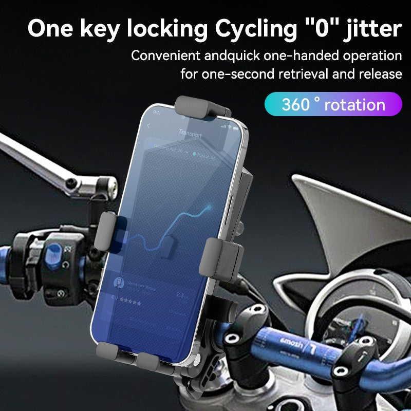 360° Bicycle, Scooter, and Motorcycle Phone Holder