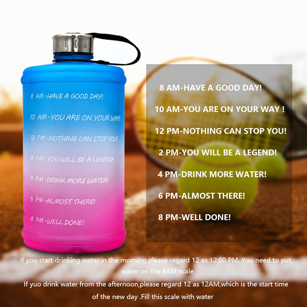 2.2 L Large-Capacity Sports Water Bottle