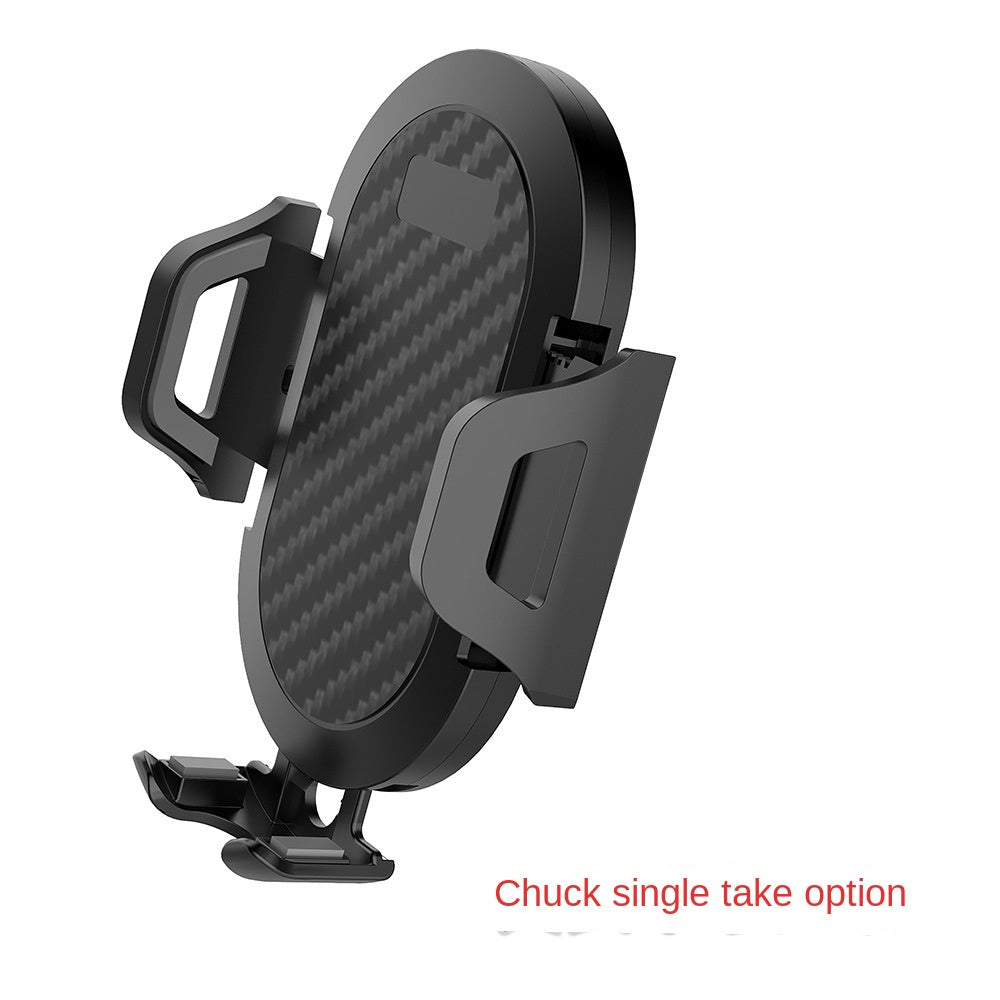 Universal Auto-Lock Car Phone Mount – Air Vent, Suction Cup & Clamp | Telescopic Arm, One-Hand Operation | Fits All Phones