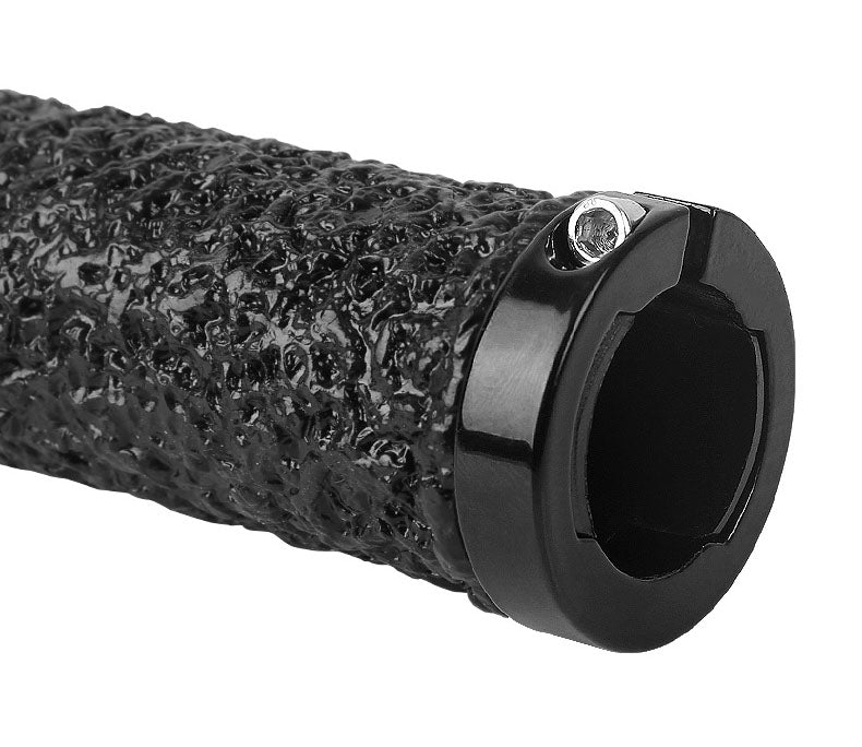 Locking Anti-Slip Bicycle Handlebar Grips, 22 mm, 13 cm