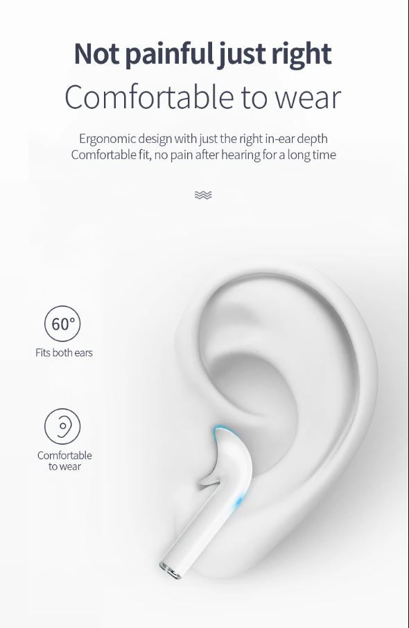 M19 TWS Wireless Bluetooth 5.0 Earbuds – Touch Control Stereo Bass Headset