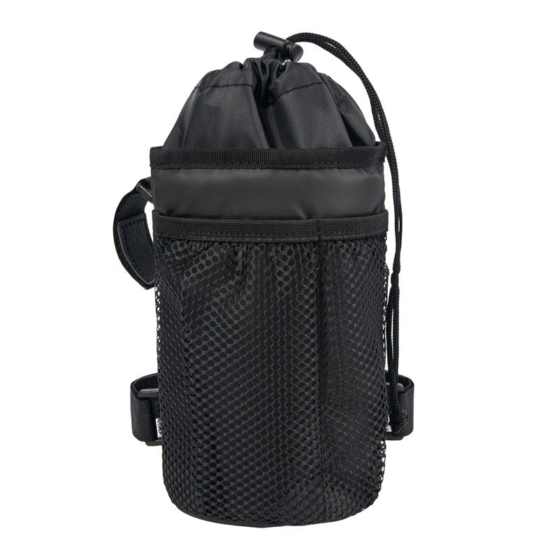 Nylon Bicycle Handlebar Water Bottle Bag, Small or Large