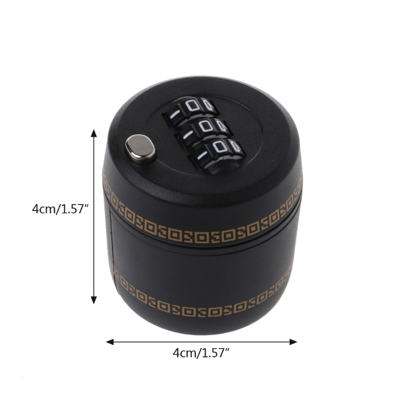 Wine Bottle Combination Lock Stopper – 3-Digit Password Security Cap for Red Wine & Liquor Bottles